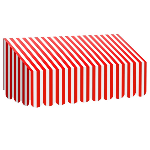 Teacher Created Resources Red + White Stripes Awning TCR77165